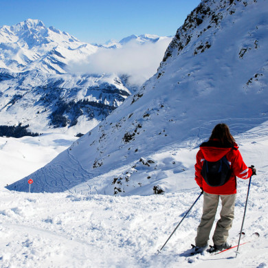 vacances alpes areches neige